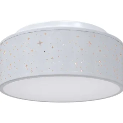 vidaXL Iluminación-Lámpara de techo con focos 30 x 30 x 13,5 cm tela
