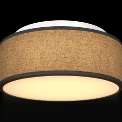 vidaXL Iluminación-Lámpara de techo con focos 30 x 30 x 13,5 cm tela