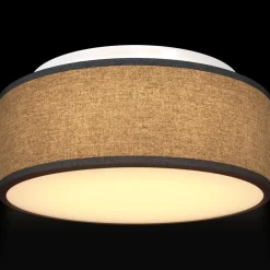 vidaXL Iluminación-Lámpara de techo con focos 30 x 30 x 13,5 cm tela