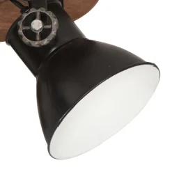 vidaXL Iluminación-Lámpara de techo industrial negra 25 W 42x27 cm E27