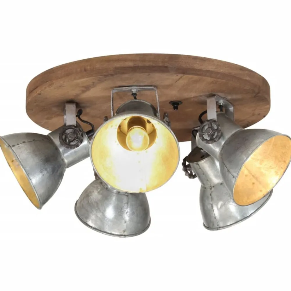 vidaXL Iluminación-Lámpara de techo vintage 25 W E27 50x50x25 cm