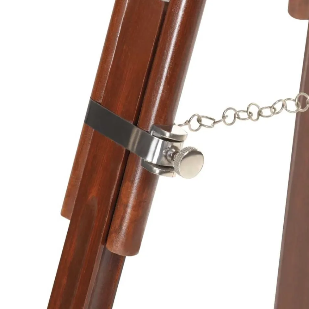 vidaXL Lámpara de trípode madera maciza de mango 180 cm Best