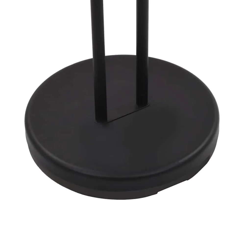 vidaXL Lámpara LED de pie regulable 23 W Negro Sale