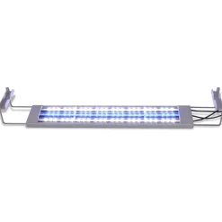 vidaXL Productos Para Mascotas-Lámpara LED para acuario aluminio IP67 50-60 cm