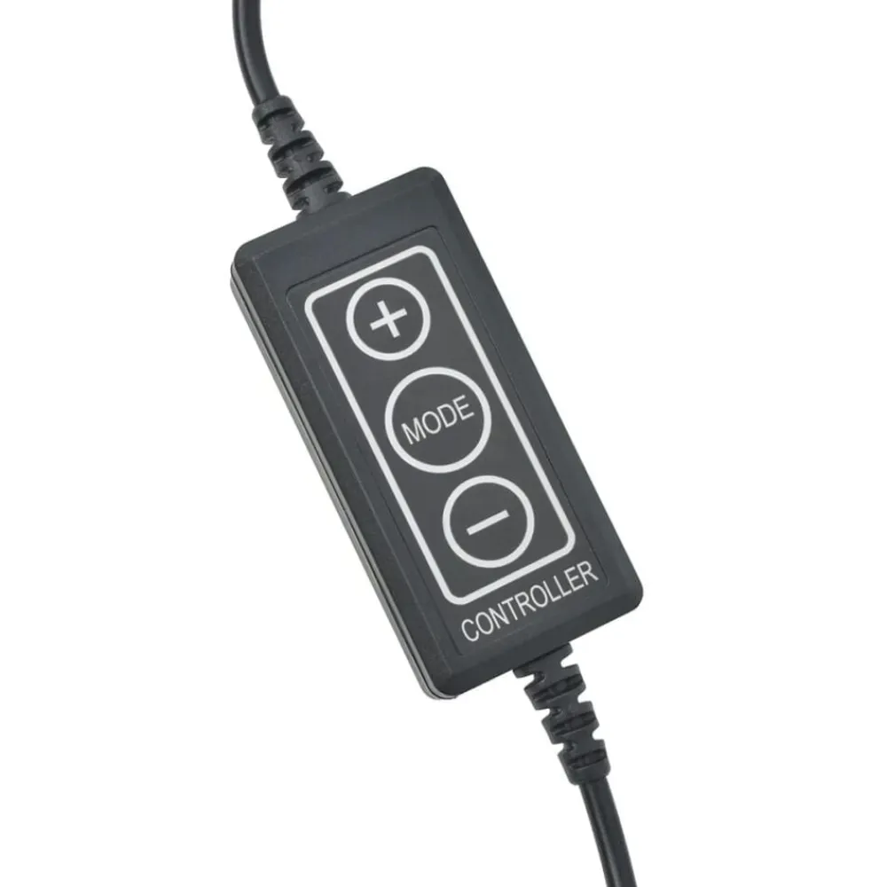 vidaXL Productos Para Mascotas-Lámpara LED para acuario aluminio IP67 50-60 cm