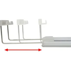 vidaXL Productos Para Mascotas-Lámpara LED para acuario aluminio IP67 50-60 cm