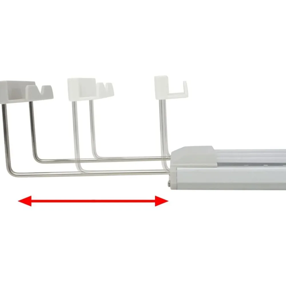 vidaXL Productos Para Mascotas-Lámpara LED para acuario aluminio IP67 50-60 cm