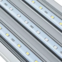 vidaXL Productos Para Mascotas-Lámpara LED para acuario aluminio IP67 50-60 cm