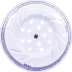 vidaXL Lámpara LED sumergible flotante piscina mando distancia Blanco Discount