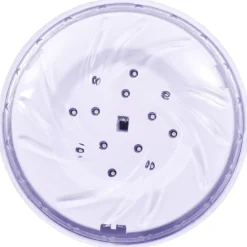 vidaXL Lámpara LED sumergible flotante piscina mando distancia Blanco Discount