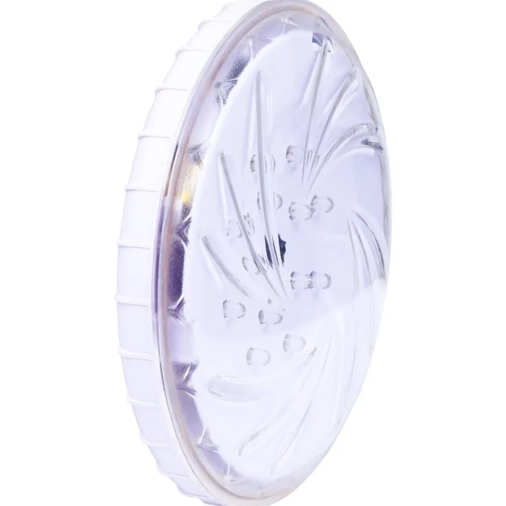 vidaXL Lámpara LED sumergible flotante piscina mando distancia Blanco Discount