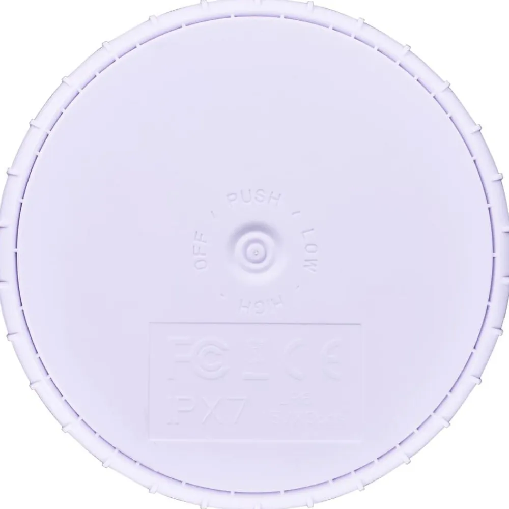 vidaXL Lámpara LED sumergible flotante piscina mando distancia Blanco Discount