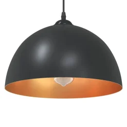 vidaXL Iluminación-Lámparas colgantes 2 uds regulable en altura E27 Ø 30 cm