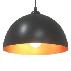 vidaXL Iluminación-Lámparas colgantes 2 uds regulable en altura E27 Ø 30 cm