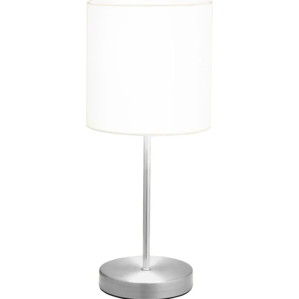 vidaXL Lámparas de mesa táctiles 2 unidades blanco E14 Discount