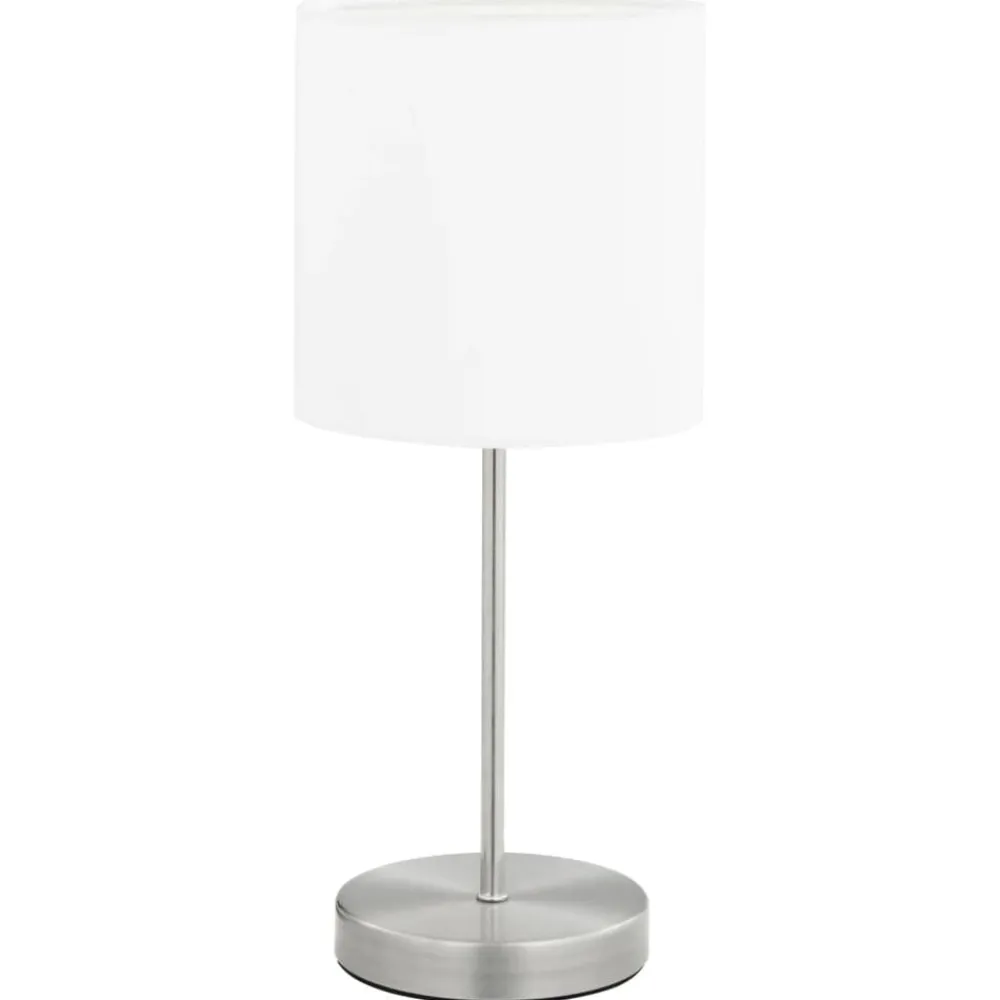 vidaXL Lámparas de mesa táctiles 2 unidades blanco E14 Discount