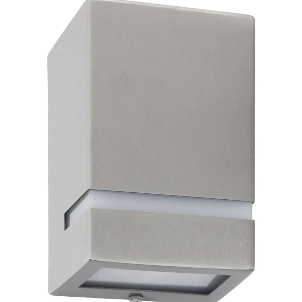 vidaXL Iluminación-Lámparas de pared de exterior 2 uds 35 W semicircular