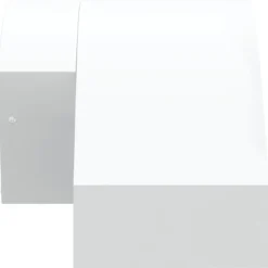 vidaXL Lámparas de pared LED de exterior 2 uds aluminio fundido Blanco Online