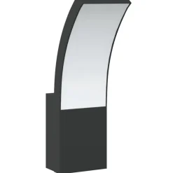 vidaXL Iluminación-Lámparas de pared LED de exterior 2 uds aluminio fundido