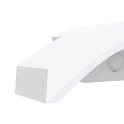vidaXL Iluminación-Lámparas de pared LED exterior con sensor 2 uds aluminio