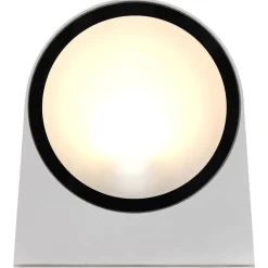 vidaXL Iluminación-Lámparas de pared para jardín 2 uds. redonda blanca 11 W
