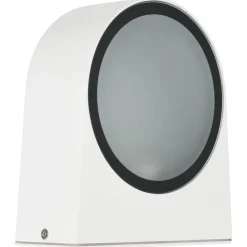 vidaXL Iluminación-Lámparas de pared para jardín 2 uds. redonda blanca 11 W