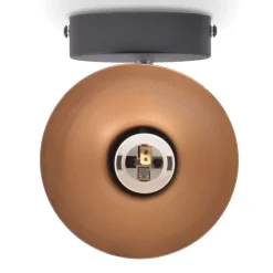 vidaXL Iluminación-Lámparas de pared para 2 bombillas E27 negra dorada 2 unidades