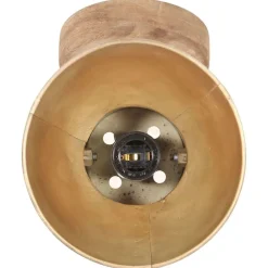 vidaXL Lámparas de pared/techo industrial 2 uds latón 20x25 cm E27 Latón Online