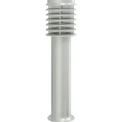 vidaXL Iluminación-Lámparas de suelo de exterior 3 unidades acero inoxidable 60 cm