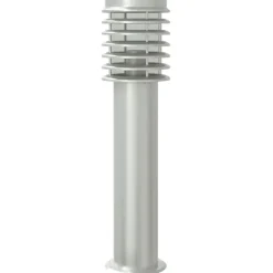 vidaXL Iluminación-Lámparas de suelo de exterior 3 unidades acero inoxidable 60 cm