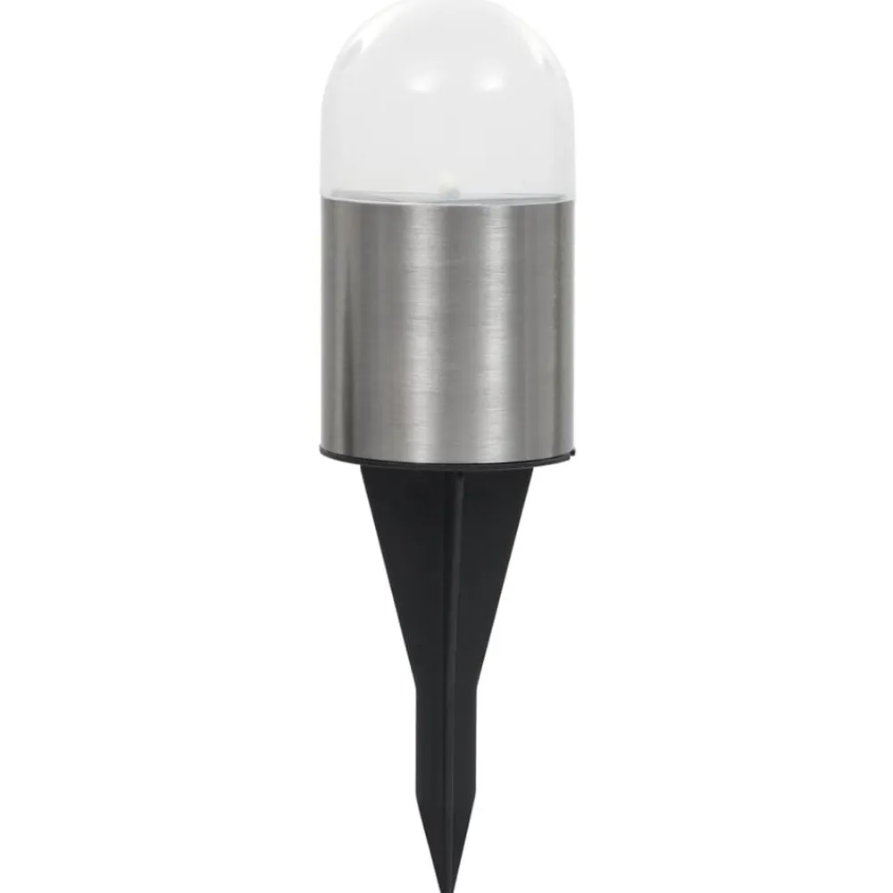 vidaXL Lámparas solares de suelo 12 unidades luces LED blanco Sale