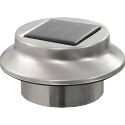 vidaXL Iluminación-Lámparas solares de exterior LED redondas 6 uds 12 cm blanco