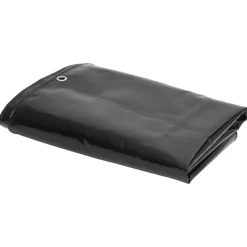 vidaXL Lona 650 g/m² 2x3 m Negro