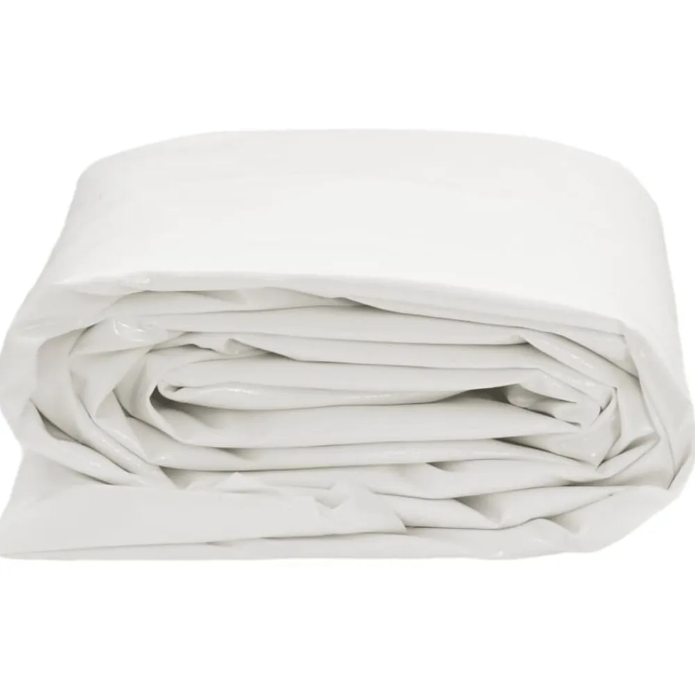 vidaXL Accesorios De Bricolaje-Lona blanca 2x3 m 650 g/m²