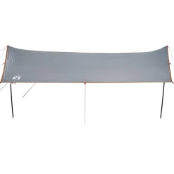 vidaXL Lona de camping impermeable naranja 460x305x210 cm Gris y naranja Discount