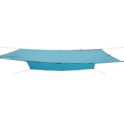 vidaXL Lona de camping impermeable 300x294 cm Azul Outlet
