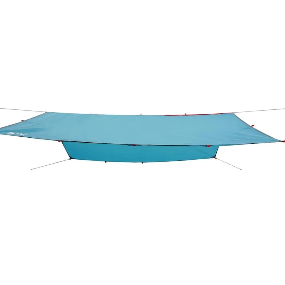 vidaXL Lona de camping impermeable 300x294 cm Azul Outlet