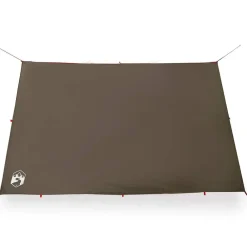 vidaXL Lona de camping impermeable marrón 306x306 cm Marrón Online