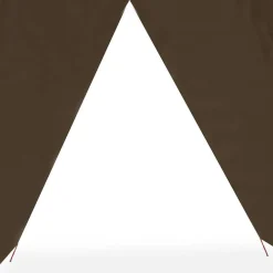 vidaXL Lona de camping impermeable marrón 306x306 cm Marrón Online