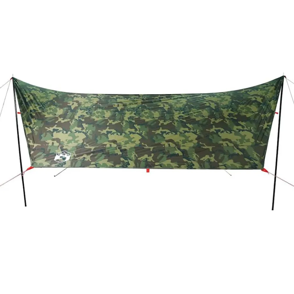 vidaXL Actividades Al Aire Libre-Lona de camping impermeable 462x306x211 cm