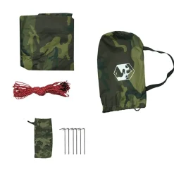 vidaXL Actividades Al Aire Libre-Lona de camping impermeable 462x306x211 cm