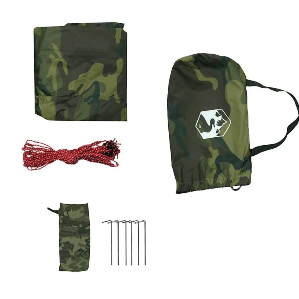 vidaXL Actividades Al Aire Libre-Lona de camping impermeable 462x306x211 cm