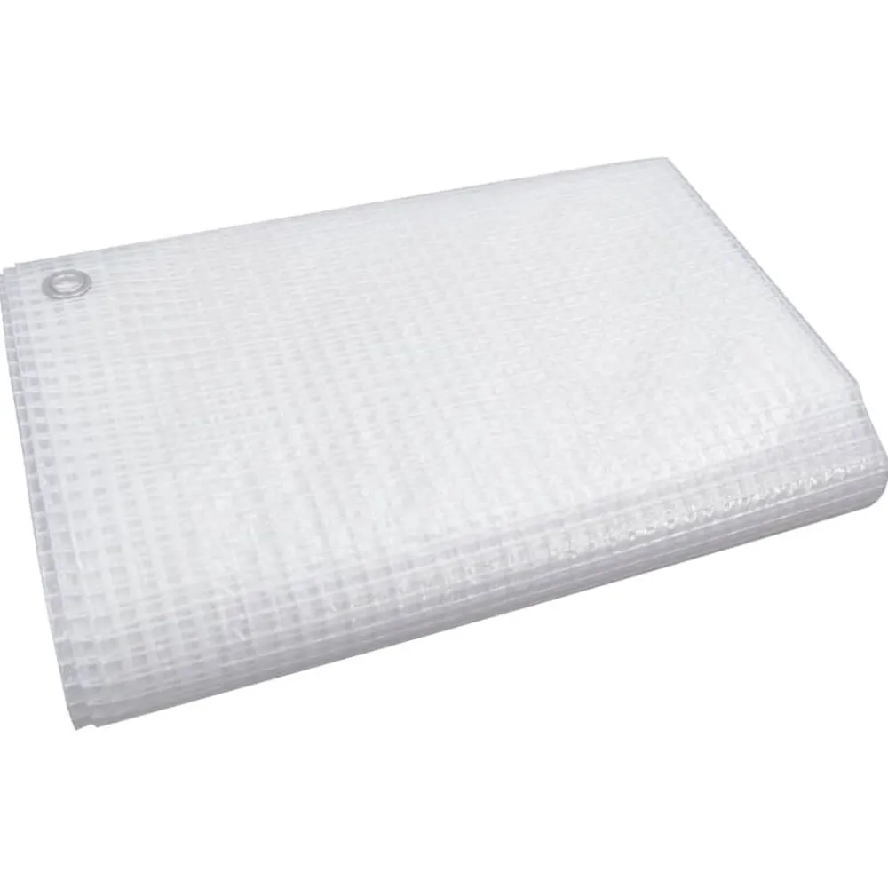 vidaXL Lona de gasa de vuelta blanco 140 g/m² 2x3 m Outlet