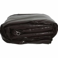 vidaXL Accesorios De Bricolaje-Lona 650g / m² Marrón 2 x 3 m Lona con recubrimiento de PVC