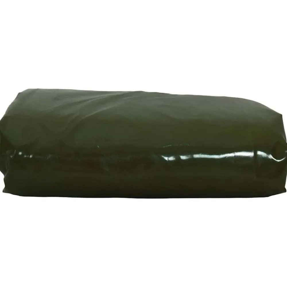 vidaXL Lona 650g / m² 2 x 3 m Lona con recubrimiento de PVC Verde oliva Outlet
