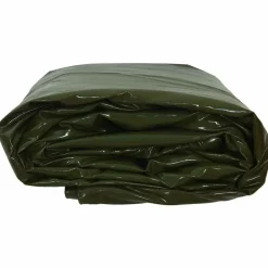 vidaXL Lona 650g / m² 2 x 3 m Lona con recubrimiento de PVC Verde oliva Outlet