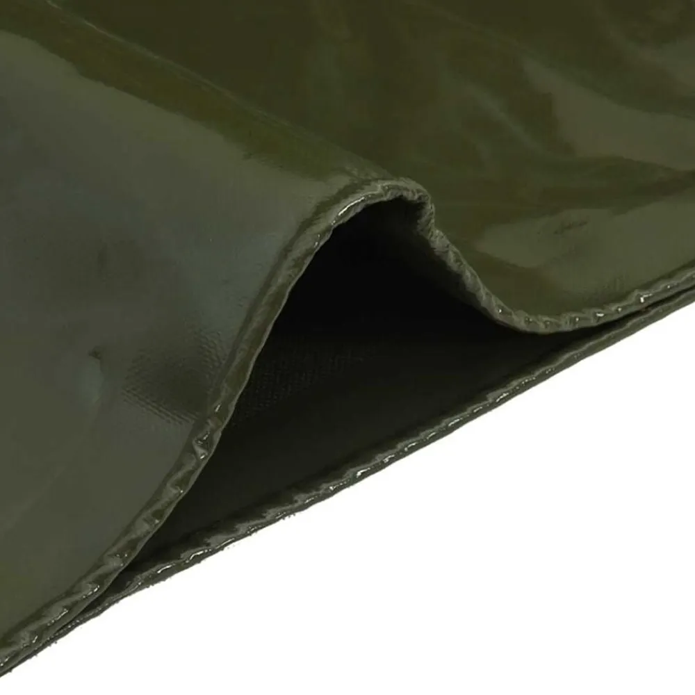 vidaXL Lona 650g / m² 2 x 3 m Lona con recubrimiento de PVC Verde oliva Outlet