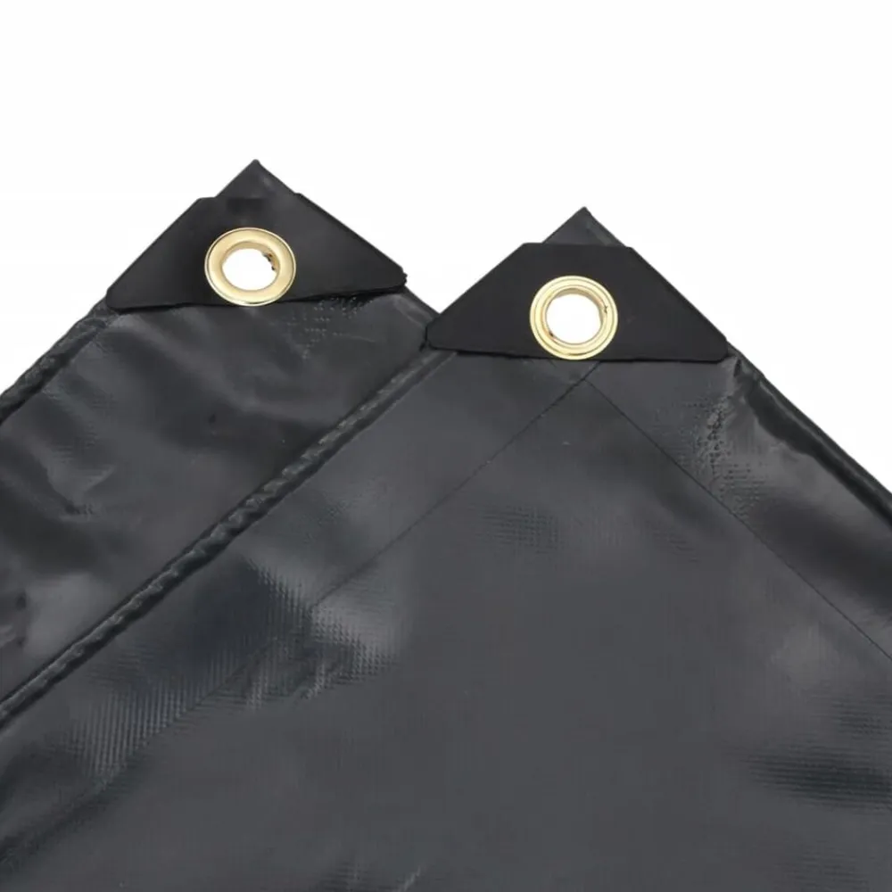 vidaXL Accesorios De Bricolaje-Lona gris 2x3 m 650 g/m²