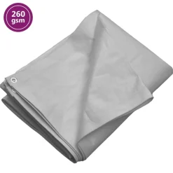 vidaXL Accesorios De Bricolaje-Lona HDPE 260 g/m² 2x3 m
