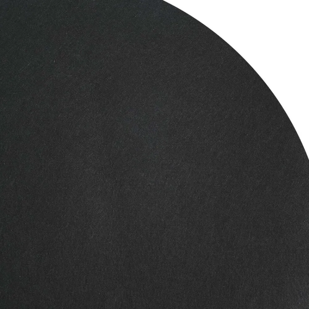 vidaXL Lona para el fondo de la piscina Ø 366 cm Tela no tejida Negro Outlet